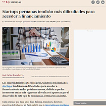 Startups peruanas tendrn ms dificultades para acceder a financiamiento